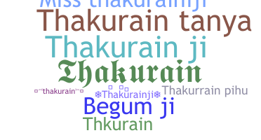 Nama panggilan - Thakurainji