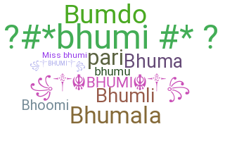 Nama panggilan - Bhumi
