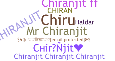 Nama panggilan - Chiranjit