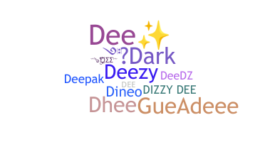 Nama panggilan - Dee