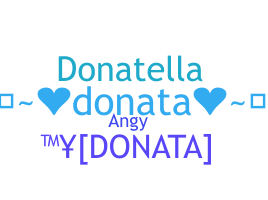 Nama panggilan - Donata