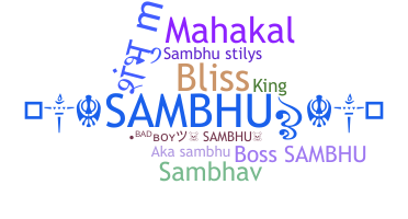 Nama panggilan - Sambhu