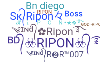 Nama panggilan - Ripon