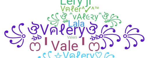 Nama panggilan - Valery