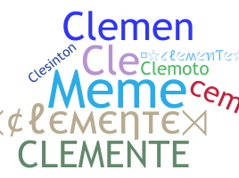 Nama panggilan - Clemente