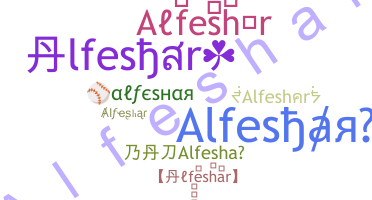 Nama panggilan - Alfeshar