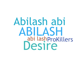 Nama panggilan - Abilash