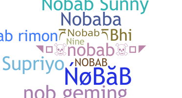 Nama panggilan - Nobab