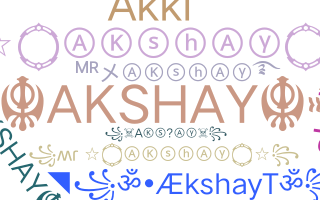 Nama panggilan - Akshay