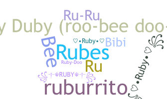 Nama panggilan - Ruby