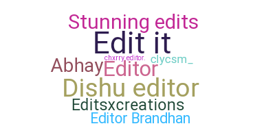 Nama panggilan - Editors