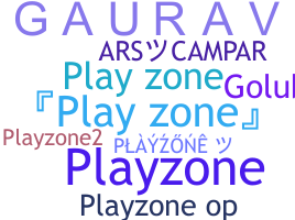Nama panggilan - playzone