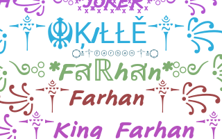 Nama panggilan - Farhan