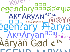 Nama panggilan - Aaryan