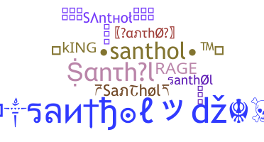 Nama panggilan - Santhol