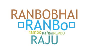 Nama panggilan - Ranbo