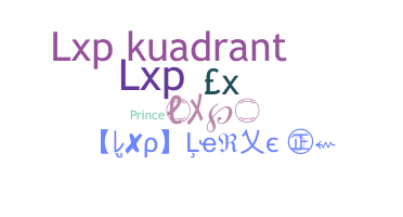 Nama panggilan - LXP