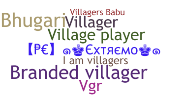 Nama panggilan - Villagers