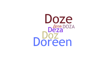 Nama panggilan - Doza