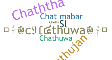 Nama panggilan - Chathu