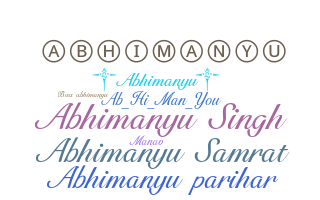 Nama panggilan - Abhimanyu