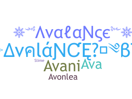Nama panggilan - Avalanche