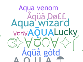 Nama panggilan - Aqua
