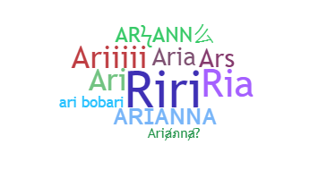 Nama panggilan - Arianna