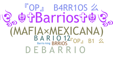 Nama panggilan - Barrios