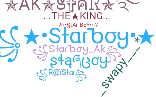 Nama panggilan - StarBoy