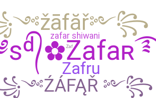 Nama panggilan - Zafar