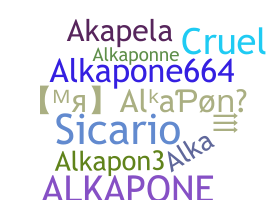 Nama panggilan - Alkapone