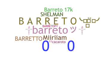 Nama panggilan - Barreto