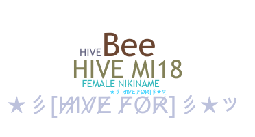 Nama panggilan - Hive