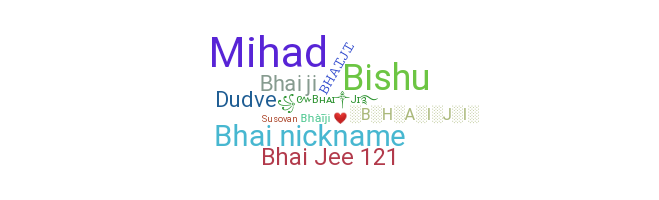 Nama panggilan - Bhaiji