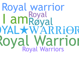 Nama panggilan - royalwarrior