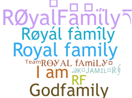Nama panggilan - RoyalFamily