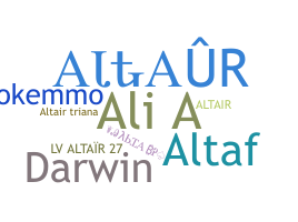 Nama panggilan - Altair