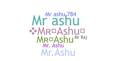 Nama panggilan - MrAshu