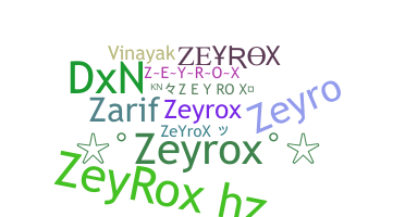 Nama panggilan - ZeyRoX
