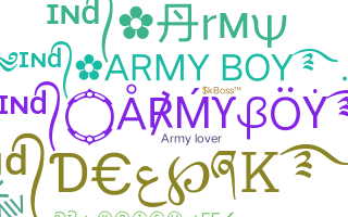Nama panggilan - armyboy