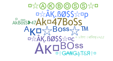 Nama panggilan - AkBosS