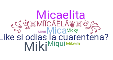 Nama panggilan - Micaela