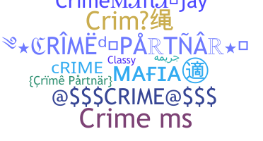 Nama panggilan - Crime