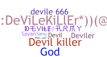 Nama panggilan - Devile