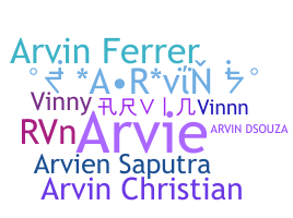 Nama panggilan - Arvin