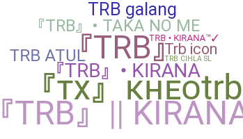 Nama panggilan - TRB