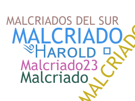 Nama panggilan - Malcriados