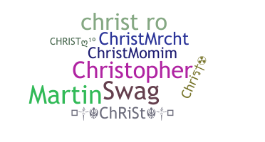 Nama panggilan - Christ