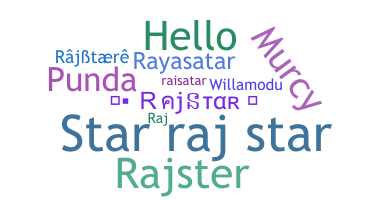 Nama panggilan - Rajstar